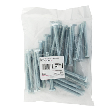 Болт оцинкованный M10x100 мм DIN 933 (2 кг)