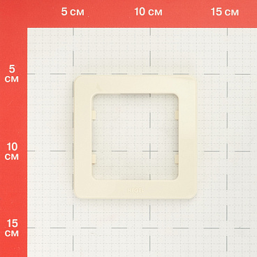 Рамка Hegel Master одноместная слоновая кость (Р401-01)