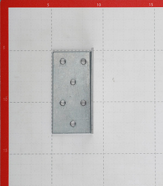 Уголок соединительный оцинкованный 40х40х80х2 мм