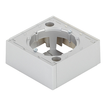 Коробка монтажная Systeme Electric AtlasDesign накладная алюминий (ATN000300)