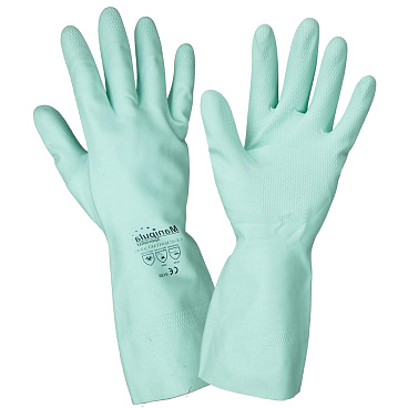 Перчатки латексные кислотоустойчивые 9 (XL) (CG-945)