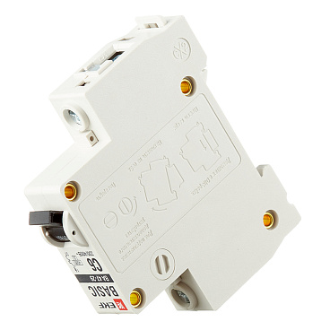 Автоматический выключатель модульный EKF Basic ВА 47-29 1P 6А тип C 4,5 кА 230 В (mcb4729-1-06C)