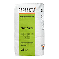 Шпаклевка цементная Perfekta Старт Глайд МН базовая белая 25 кг