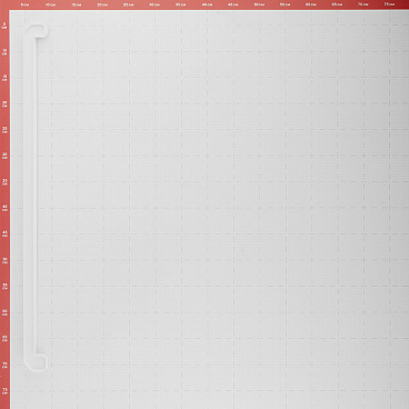 Соединитель Bauset Lux-40 для ПВХ подоконников белый