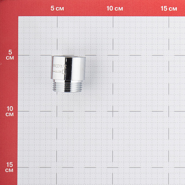 Удлинитель 20 мм х 3/4 ВР(г) х 3/4 НР(ш) латунный