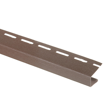 J-профиль Nordside 3050 мм темно-коричневый