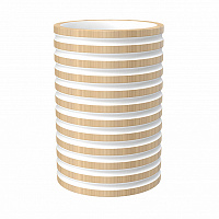 Стакан для ванной Fora Spiral настольный полирезин бежевый (FOR-SPL044NAT)