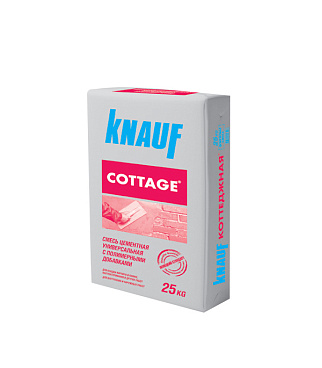 Смесь кладочная Knauf Коттедж серая 25 кг