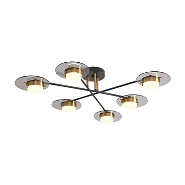 Люстра подвесная Freya Moon GX53 42 Вт 25 кв.м (FR5513PL-06BBZ)