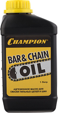 Масло для смазки цепи Champion минеральное 1 л (952802 /952824)