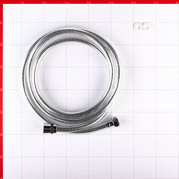 Шланг для душа Lemark 2000 мм прозрачный ПВХ (LE8045P)