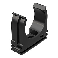 Крепеж-клипса для труб 32 мм Greenel черная (40 шт.) (GE50143-05)