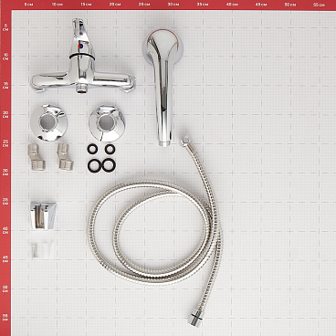 Смеситель для душа без излива Rossinka Y с лейкой однорычажный (Y35-41)