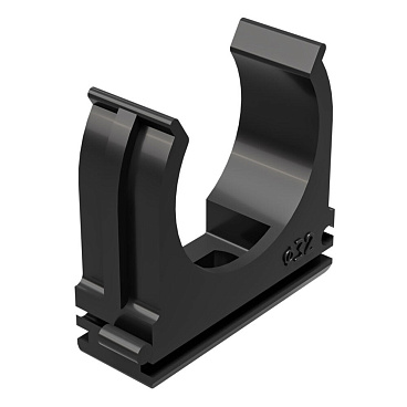 Крепеж-клипса для труб 32 мм Greenel черная (40 шт.) (GE50143-05)