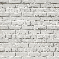 Искусственный камень Monte Alba Вельс Брик белый (60 шт.= 0,75 кв. м.)