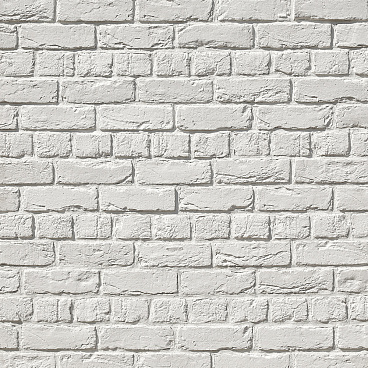 Искусственный камень Monte Alba Вельс Брик белый (60 шт.= 0,75 кв. м.)