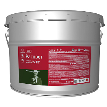 Грунт Расцвет ГФ-021 красно-коричневый 12 кг