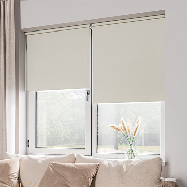 Рулонная штора блэкаут 80,5х175 см Legrand Blackout бежевая