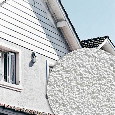 Штукатурка фасадная Основит Экстервэл OSl-2.0 WS силиконовая шуба 2 мм белая 25 кг