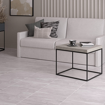 Керамогранит Unitile светло-серый 400х400х8 мм (10 шт.=1,6 кв.м)