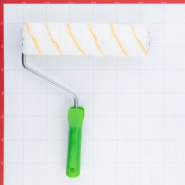 Валик полиакрил 250 мм d48 мм ворс 11 мм для водной основы с ручкой Wenzo Milano