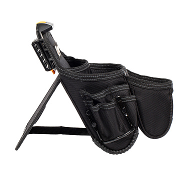 Сумка поясная для инструментов КВТ с держателем 250х290х170 мм (СМ-01)