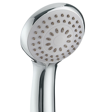 Лейка для душа Union d85 мм 1 режим без шланга пластик хром (148921)