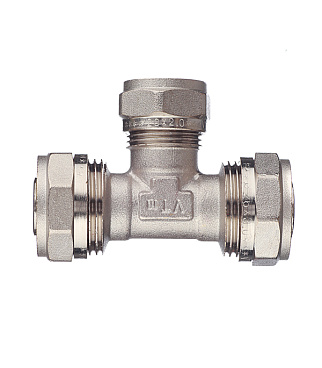 Тройник VALTEC (VTm.331.N.262026) 26 обж(ц) х 20 обж(ц) х 26 обж(ц)