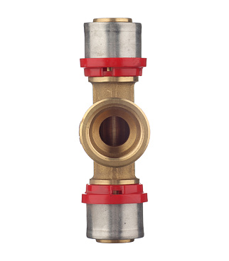 Тройник Tiemme 26(пресс) х 3/4 ВР(г) х 26(пресс)