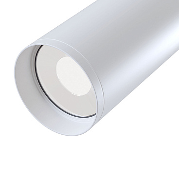 Спот потолочный встраиваемый Maytoni Technical Focus GU10 50 Вт 4 кв.м белый IP20 (C018CL-01W)