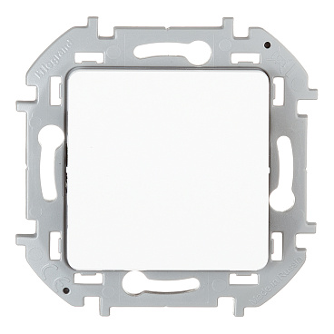 Переключатель Legrand Inspiria одноклавишный встраиваемый белый (673650)