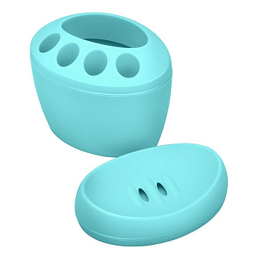 Набор аксессуаров для ванной Martika Камея 2 предмета полипропилен цвет в ассортименте