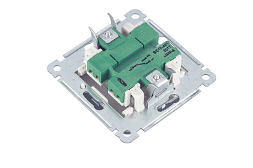 Переключатель Hegel Master одноклавишный встраиваемый черный (ВС10-461-08)