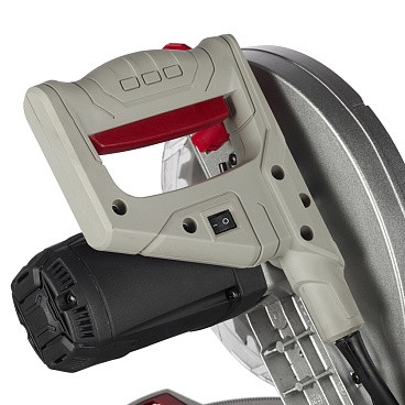 Пила торцовочная электрическая Зубр ЗПТ-210-1400 Л 1300 Вт 210 мм