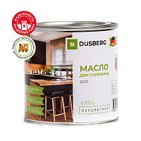Масло Dusberg Balance для мебели и столешниц бесцветное шелковисто-глянцевое 0,375 л
