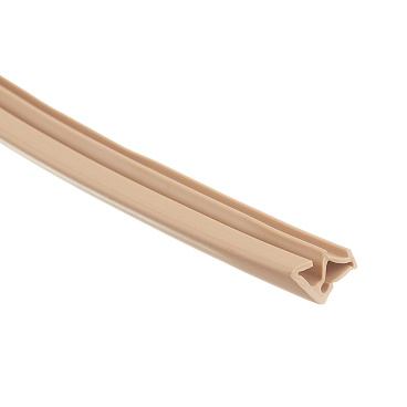 Уплотнитель для деревянных окон на наплав створки 5,5 м бежевый