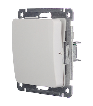 Выключатель Hegel Master одноклавишный встраиваемый белый (ВС10-411)