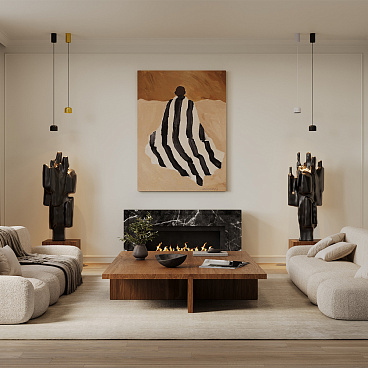 Подвесной светильник Maytoni P113-L12-3K-B