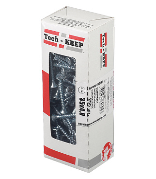 Саморезы универсальные 35x4,0 мм оцинкованные (200 шт.)