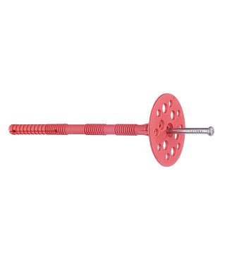 Дюбель для теплоизоляции Tech-Krep 10х160 мм металлический гвоздь (50 шт.)