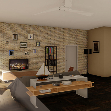 Искусственный камень Monte Alba Йорк Брик бежевый (84 шт.=0,96 кв.м)