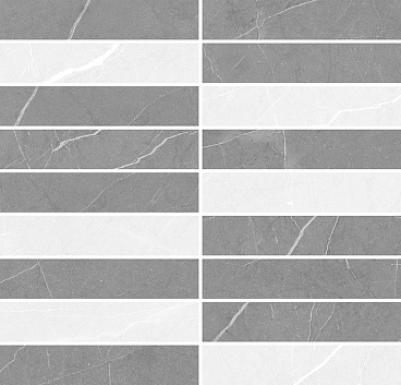 Rubio Мозаика микс серый 28,6х29,8