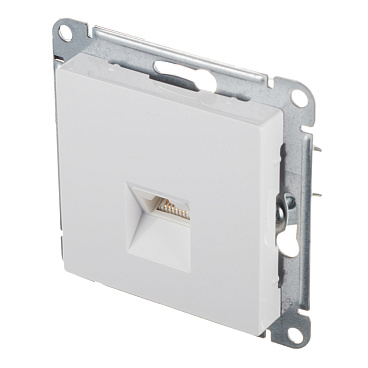 Розетка компьютерная Systeme Electric AtlasDesign встраиваемая белая RJ45 (ATN000183)