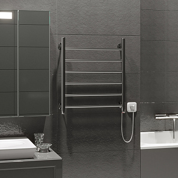 Полотенцесушитель электрический MyFrea MyVenice ЭК 600х500 мм 60 Вт хром