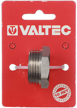 Футорка Valtec 1 НР(ш) х 1/2 ВР(г) латунная (VTr.581.N.0604)