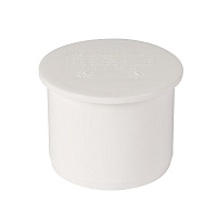 Заглушка Ostendorf HTM d40 мм пластиковая белая для внутренней канализации (559810)