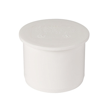 Заглушка Ostendorf HTM d40 мм пластиковая белая для внутренней канализации (559810)
