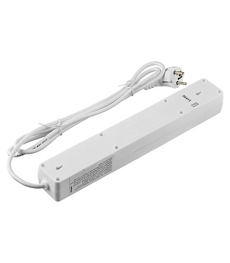 Сетевой фильтр UNIVersal 6 розеток 1,8 м 10 А 2,2 кВт белый (967U-3001)
