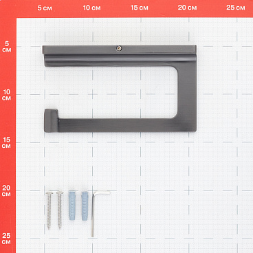 Держатель для туалетной бумаги Iddis Slide сталь серый (SLIGM00i43)