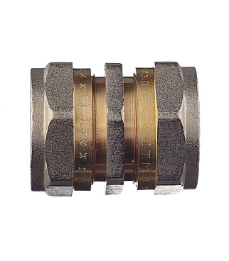 Соединитель прямой 26 обж(ц) х 26 обж(ц)